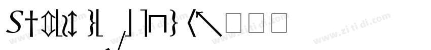 Symbol gbpc eug h字体转换
